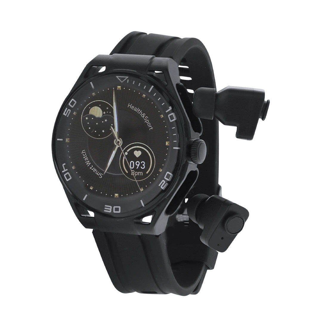 Reloj Inteligente + Cascos Inalámbricos
