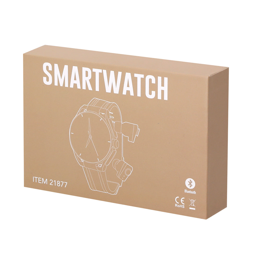 Reloj Inteligente + Cascos Inalámbricos